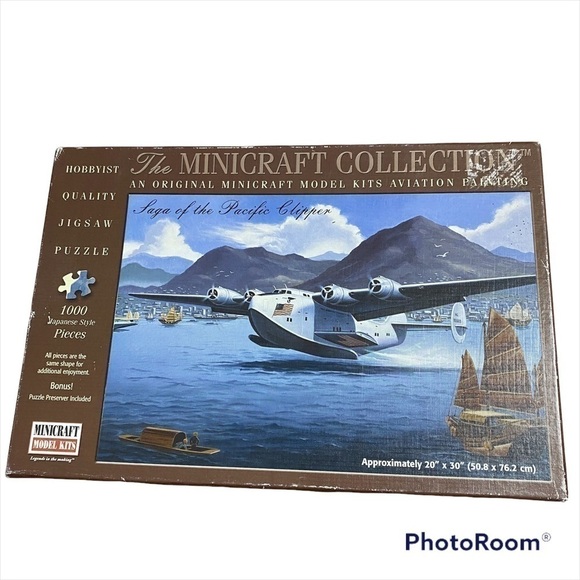 The Minicraft Collection The Saga of Pacific Clipper 1000 Piece Jigsaw Puzzle - Picture 1 of 6